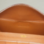 Hermes Bearn Soufflet Long Wallet Brown Leather Gold Hardware Used 08E022090008