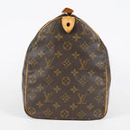 Louis Vuitton Speedy 40 Monogram Canvas Brown Used Handbag M41522 08E143960012