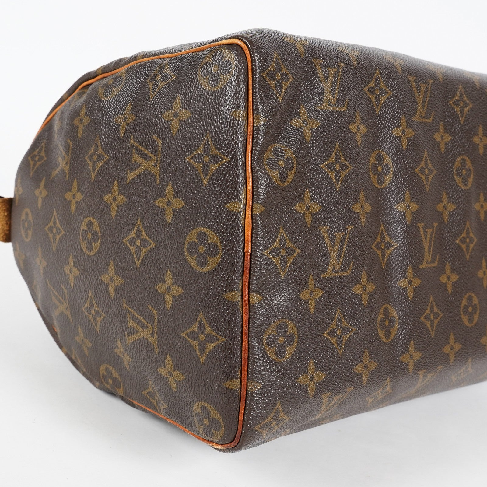 Louis Vuitton Speedy 35 M41524 Monogram Canvas Brown Used Hand Bag 07A235148031