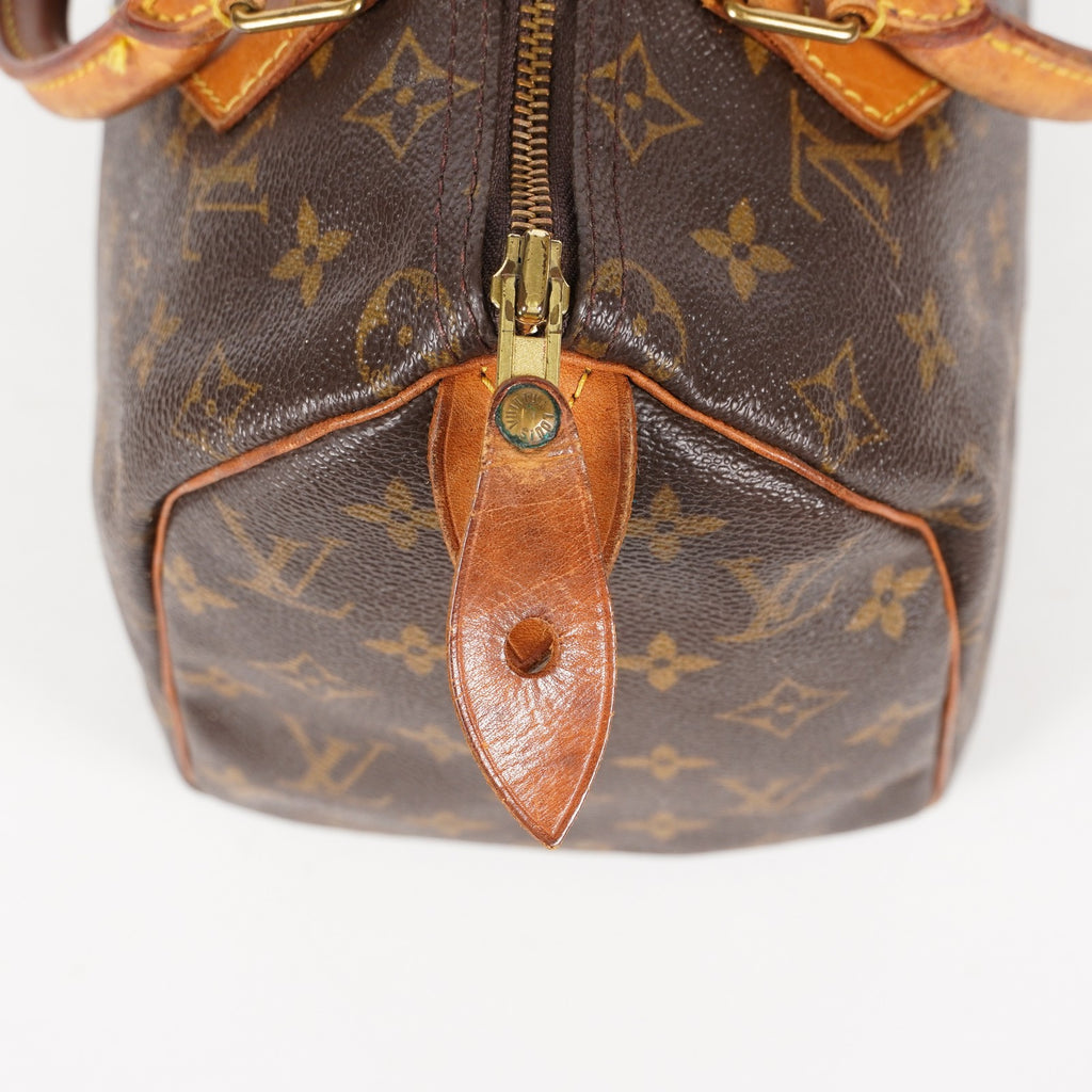 Authentic Louis Vuitton Monogram Speedy 25 Handbag vintage M41528 06E447370010