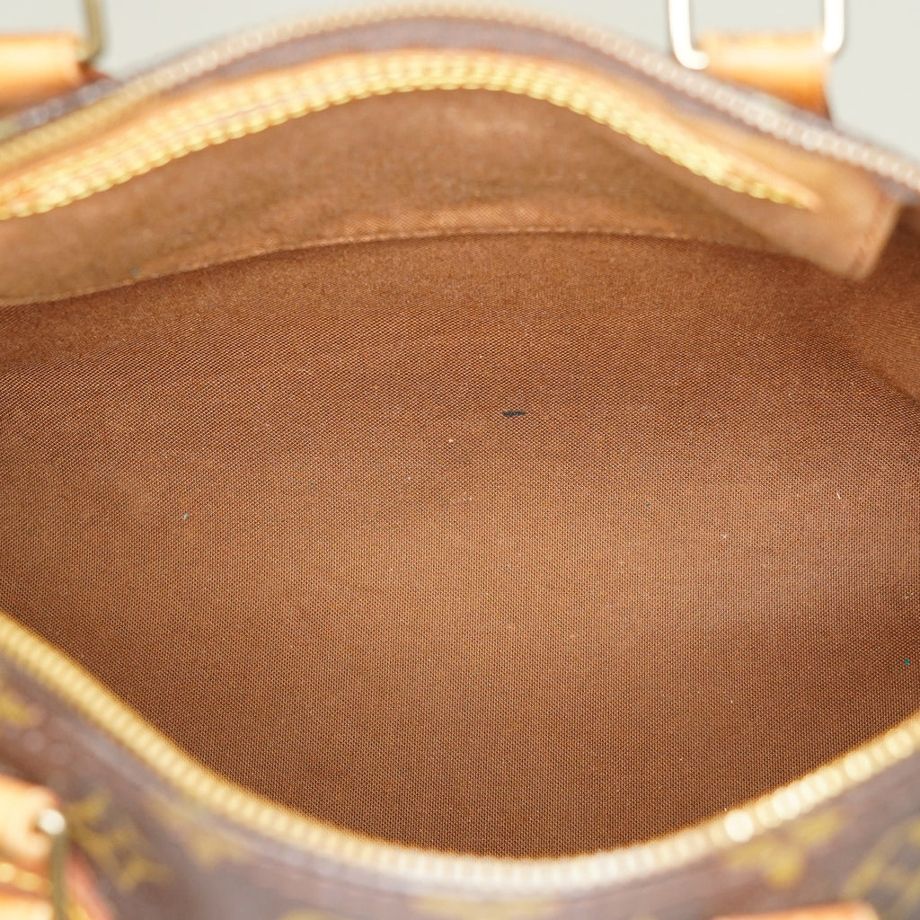 Authentic Louis Vuitton Monogram Speedy 30 Handbag vintage M41526 05E076050013