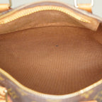 Authentic Louis Vuitton Monogram Speedy 30 Handbag vintage M41526 05E076050013