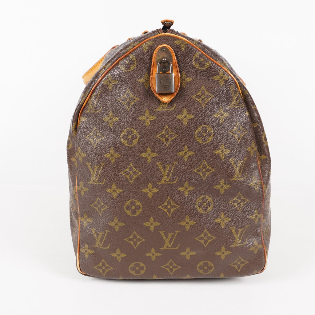 LOUIS VUITTON Keepall 50 Monogram Boston Bag USED vintage M41426 06E353190017