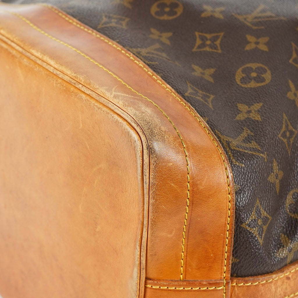 Louis Vuitton Noe M42224 Monogram Canvas Drawstring Shoulder Bag 09M404532008