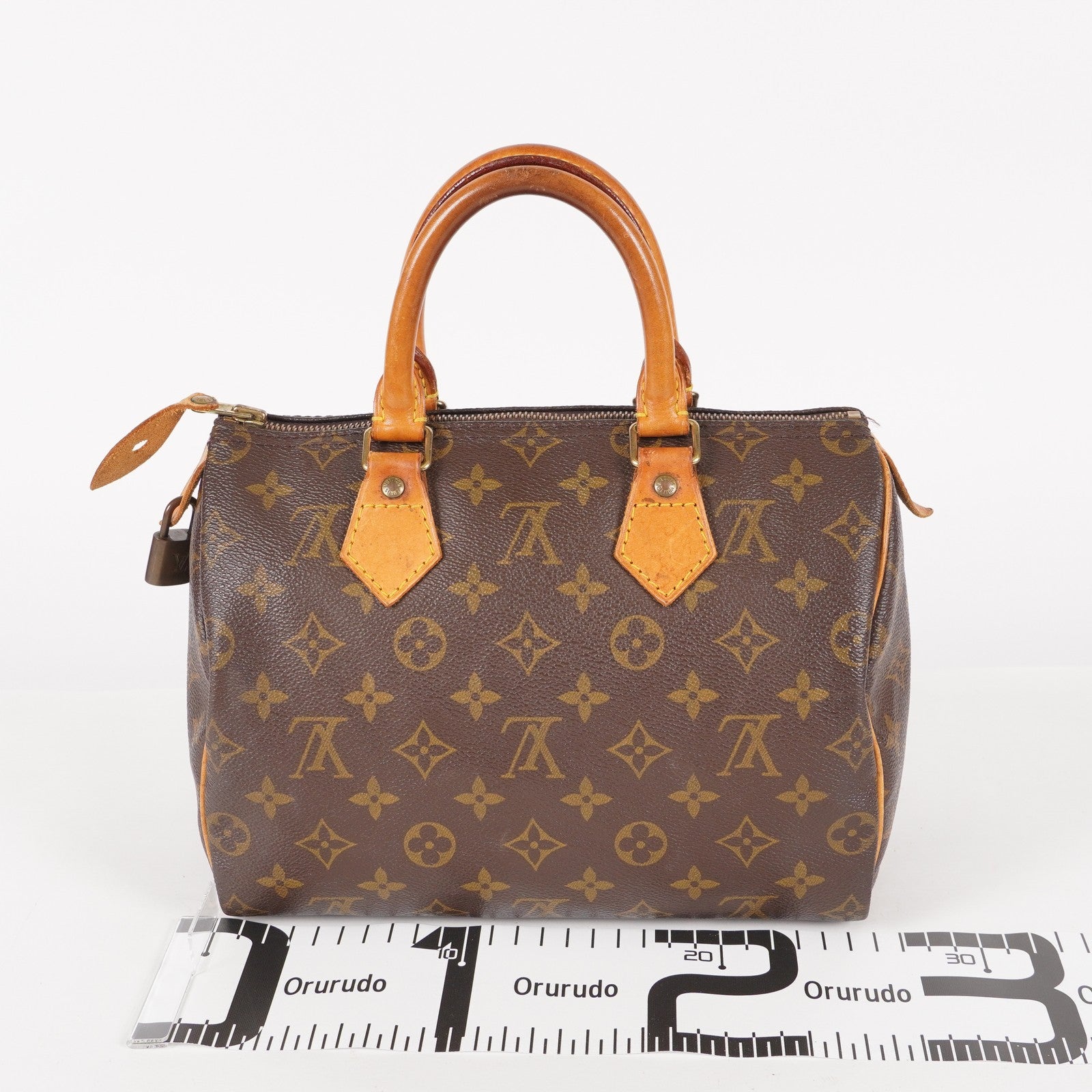 Authentic Louis Vuitton Monogram Speedy 25 Handbag vintage M41528 05E047370016
