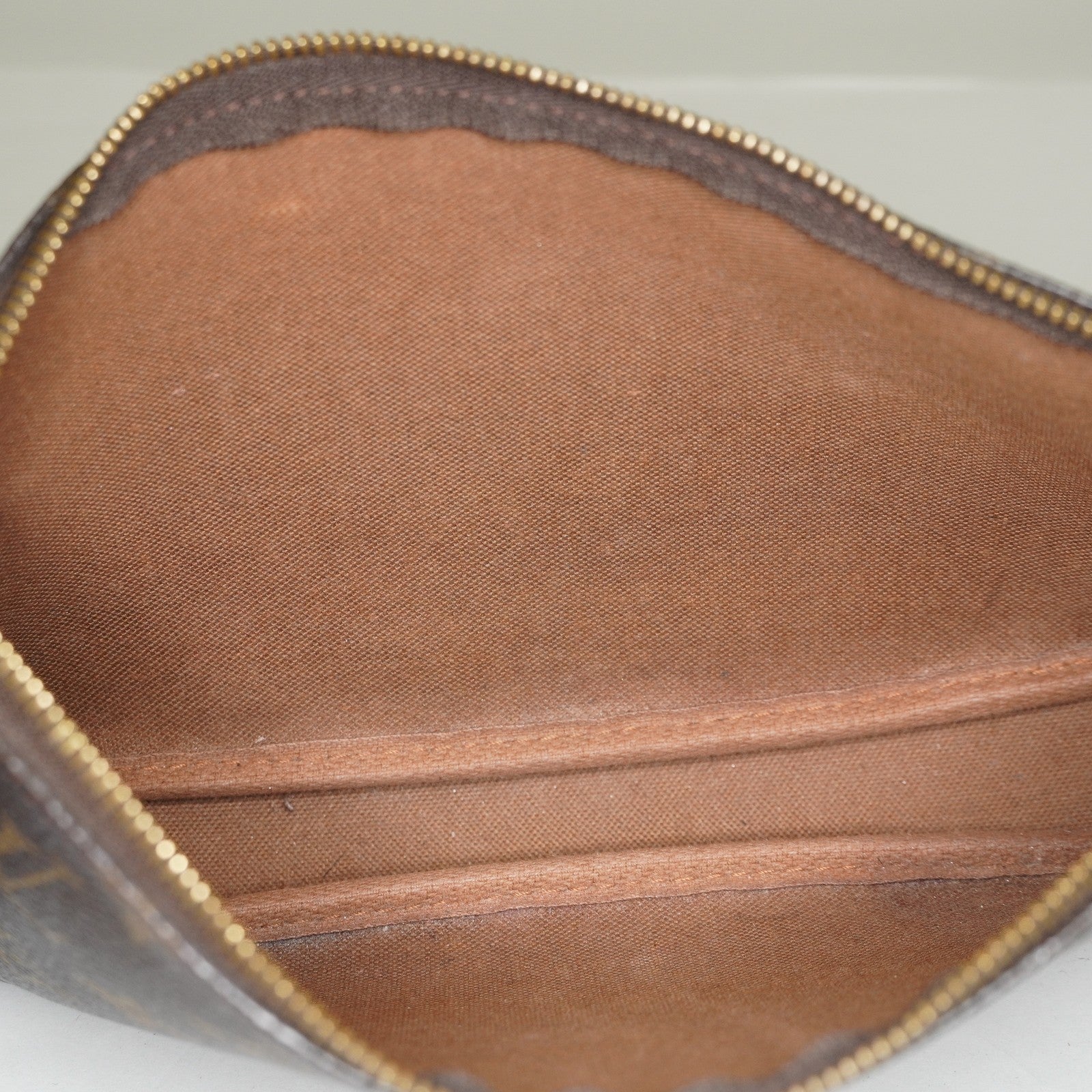 Louis Vuitton Pochette Accessoires Pouch M51980 Monogram Brown Used 07E082750007
