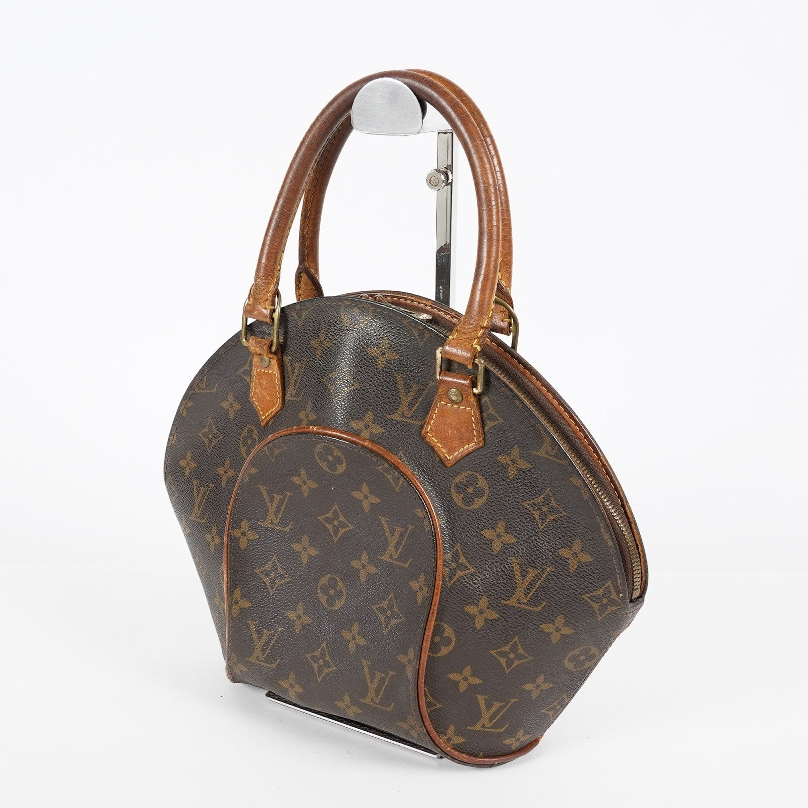 Louis Vuitton Ellipse PM Monogram Canvas Hand Bag Brown M51127 08E222970010