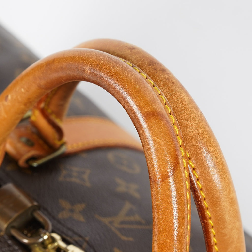 Louis Vuitton Keepall 55 Monogram Canvas Brown Duffle Bag M41424 08E073630002