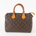 Authentic Louis Vuitton Monogram Speedy 25 M41528 Handbag vintage 02E037370018