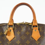 Louis Vuitton Alma PM M51130 Monogram Canvas Brown Used Handbag 09E112530011