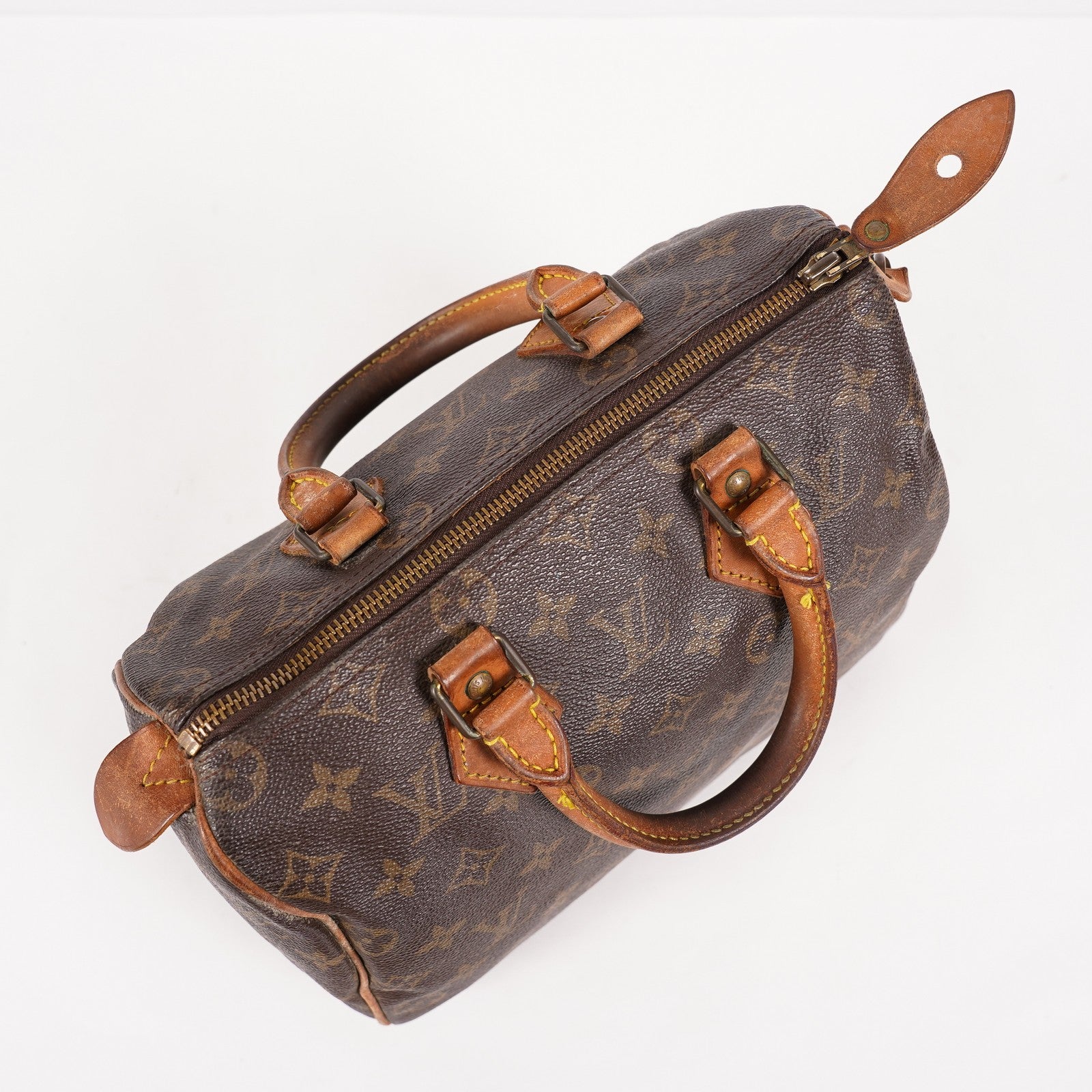 Authentic Louis Vuitton Monogram Speedy 25 Handbag vintage M41528 06E055060021
