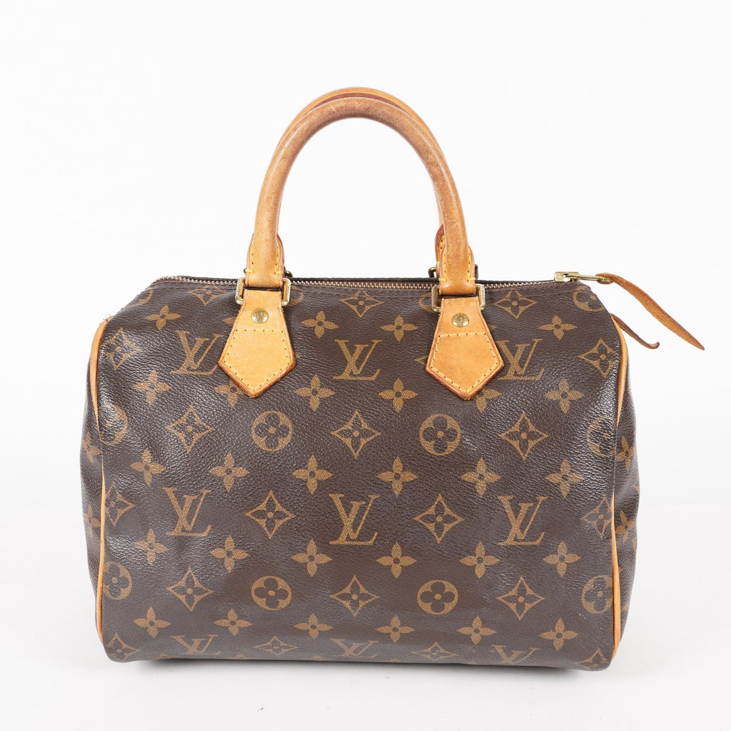 Authentic Louis Vuitton Monogram Speedy 25 Handbag vintage M41528 06E365940017