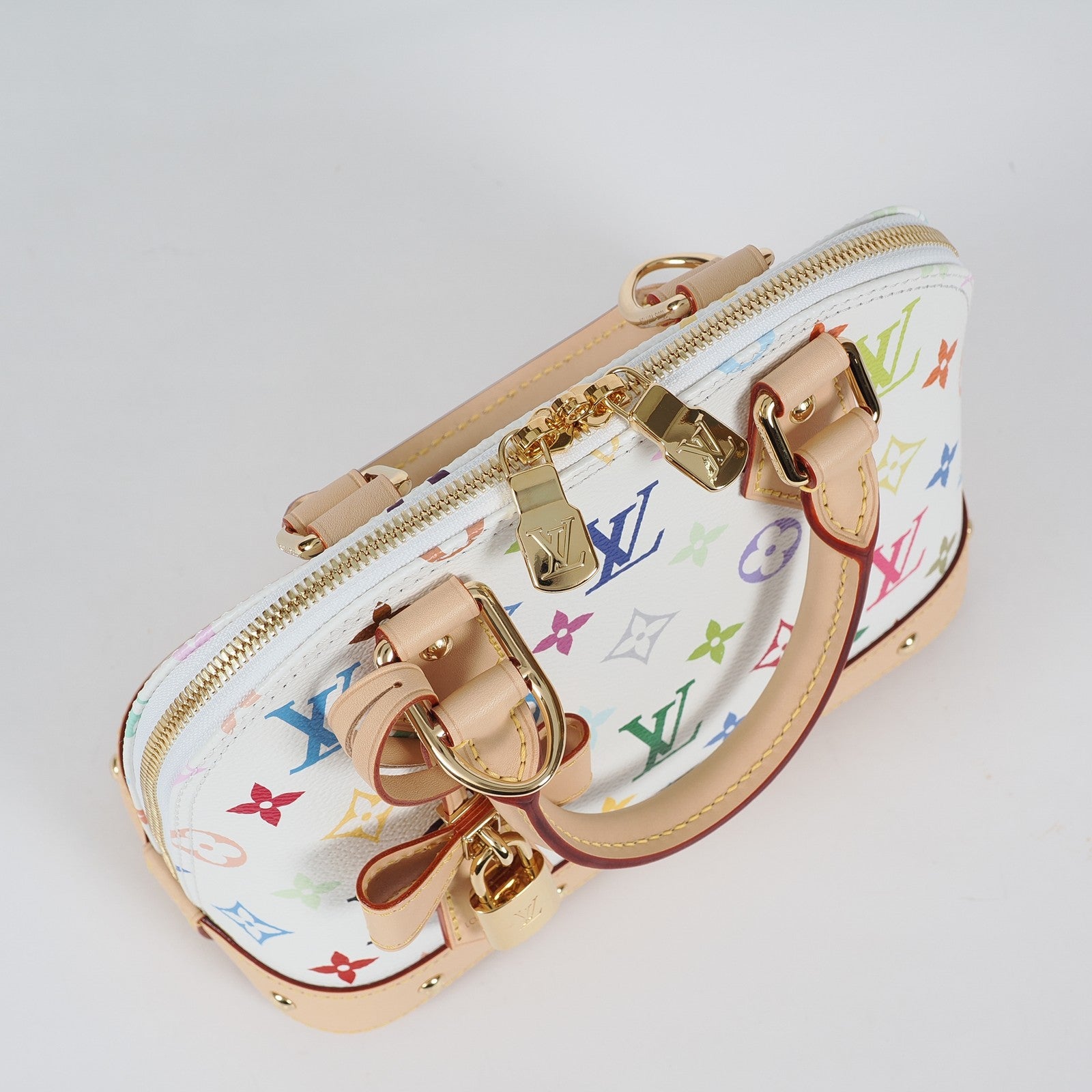 Louis Vuitton x Takashi Murakami 2025 Alma BB Purse Multicolor 04M0145000017