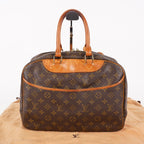 LOUIS VUITTON Deauville Handbag M47270 Monogram canvas Brown 06E092860019