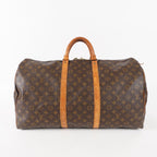 Authentic Louis Vuitton Monogram Keepall 55 Travel Bag M41424 02A214004011