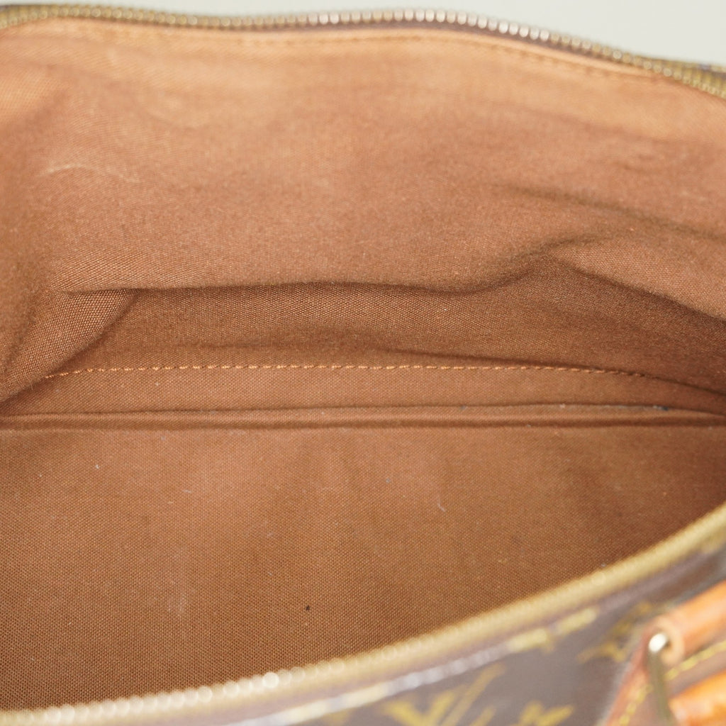 Louis Vuitton Alma PM Monogram Canvas Brown Handbag M51130 Vtg Used 08A242860003