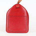 Louis Vuitton Speedy 40 M42987 Epi Leather Red Used Handbag 02E024576025