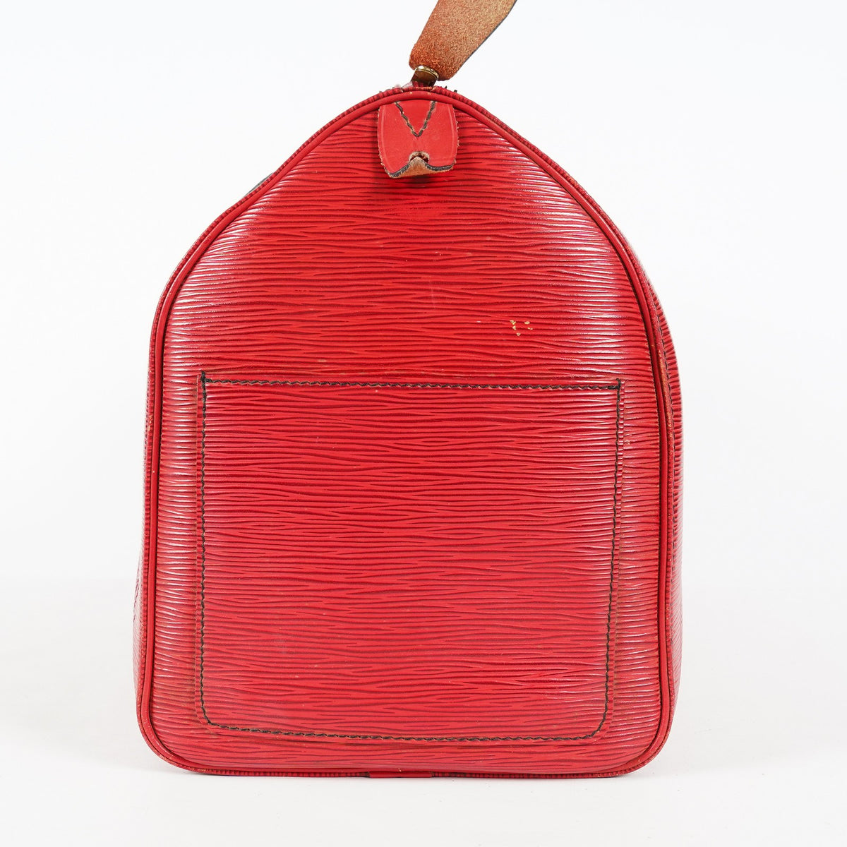 Louis Vuitton Speedy 40 M42987 Epi Leather Red Used Handbag 02E024576025