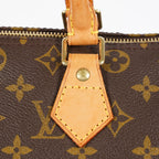 Louis Vuitton Speedy 30 Monogram Canvas Handbag Brown Used M41526 07A188980424