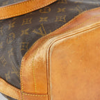 Louis Vuitton Noe M42224 Monogram Canvas Drawstring Shoulder Bag 09M404532008