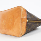 Louis Vuitton Alma PM Hand Bag Monogram Canvas Brown M51130 Used 08E032750006