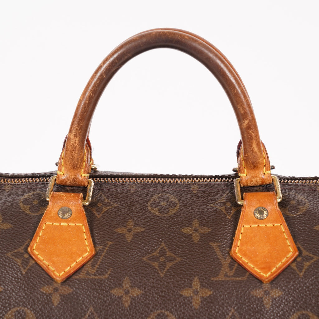 Authentic Louis Vuitton Monogram Speedy 30 Handbag vintage M41526 06E124290027