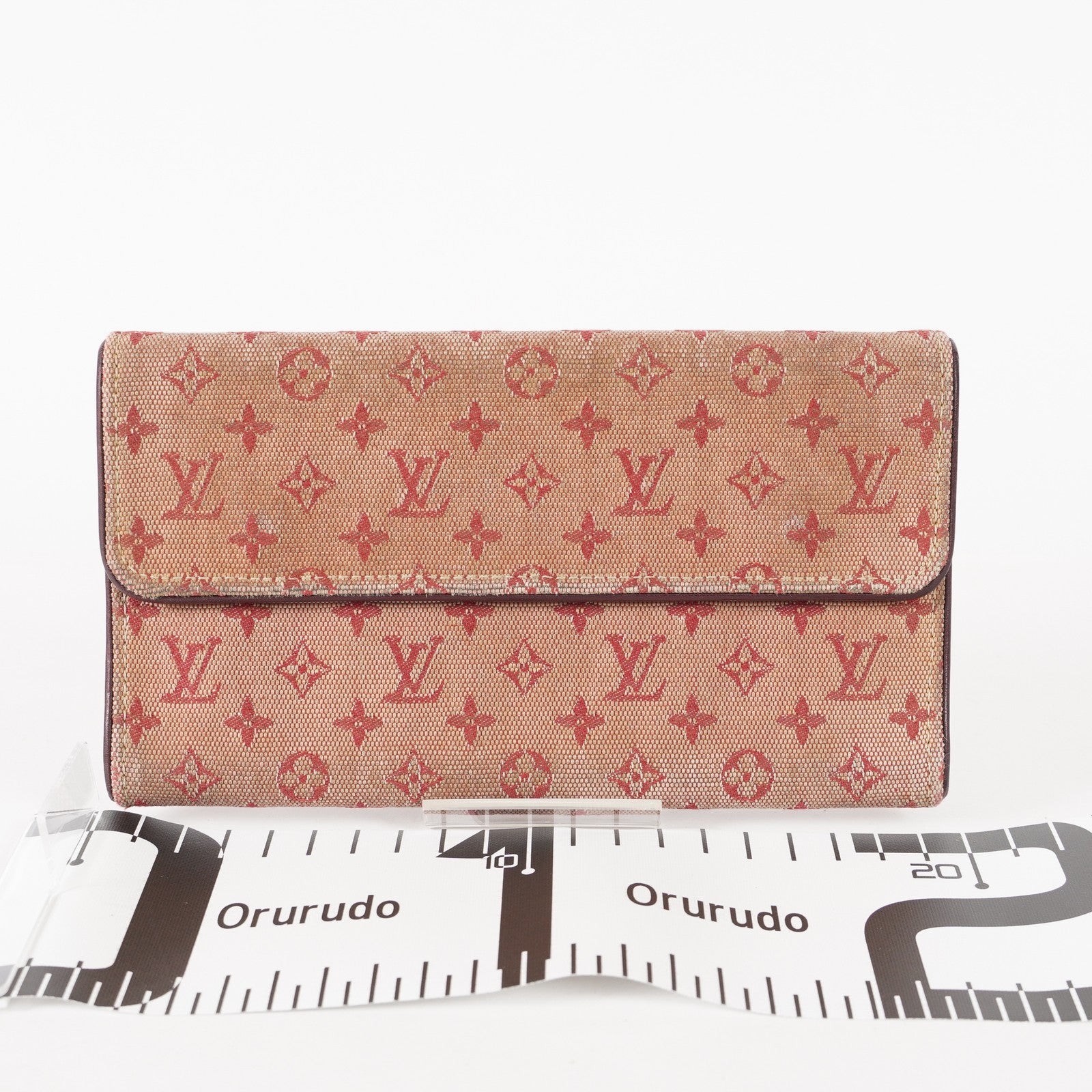 LOUIS VUITTON Monogram Mini Porte Tresor International Long Wallet M92244 XY212