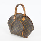 Louis Vuitton Ellipse MM M51126 Monogram Canvas Brown Used Handbag 09M363285708