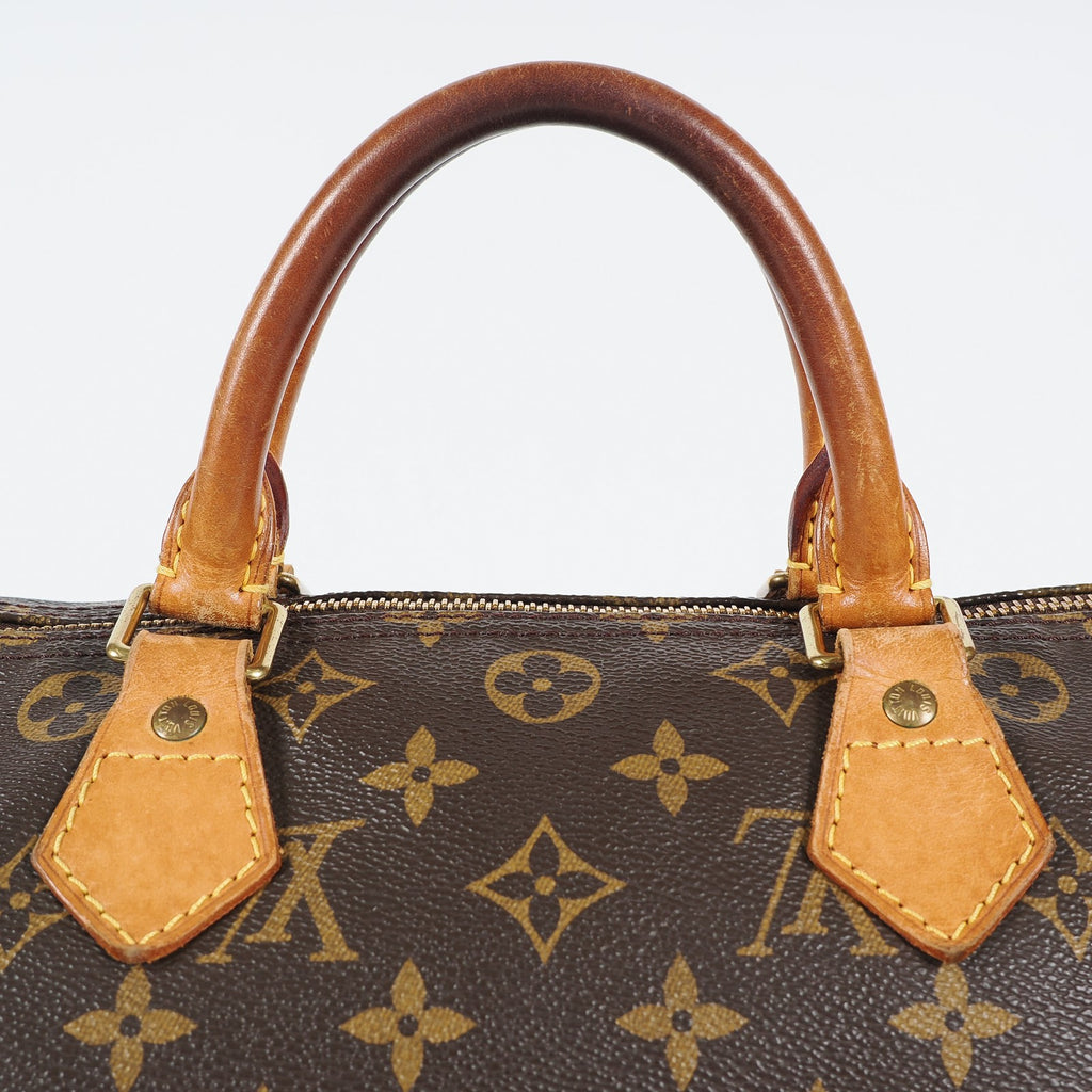 Authentic Louis Vuitton Monogram Speedy 30 M41526 Handbag vintage 04A177150007