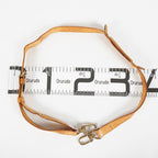 Auth Louis Vuitton Vachetta Leather Shoulder Strap Adjustable Tan Vintage XY266
