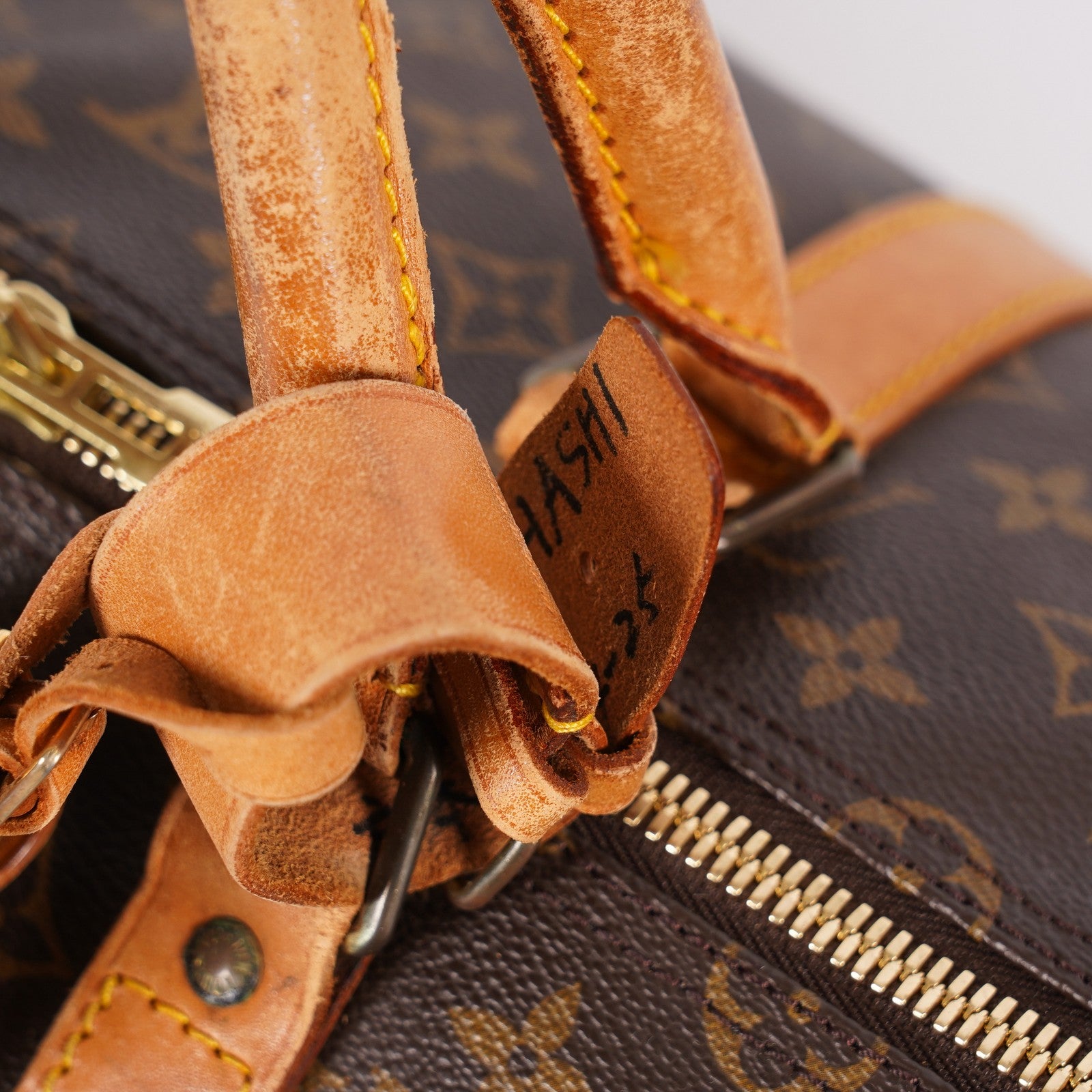 LOUIS VUITTON Monogram Keepall 60 Boston Bag LV Auth M41422 06E153630029