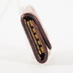 Auth Louis Vuitton Monogram Fabric & Leather Ring Key Case Key Holder  XY213