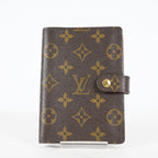 Louis Vuitton Agenda PM R20005 Monogram Canvas Ring Planner Cover 09M39793108