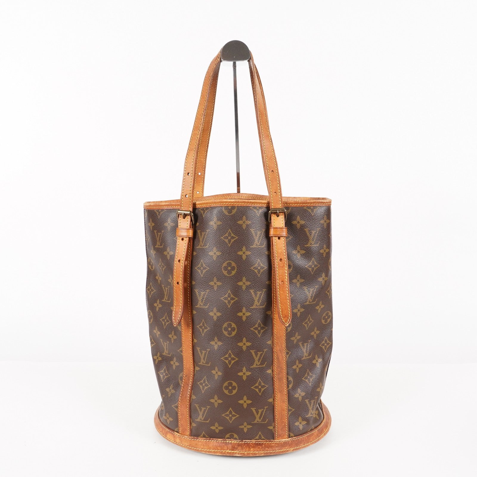 LOUIS VUITTON Monogram Bucket GM M42236 Shoulder Bag LV used 06E102173614