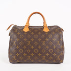 Authentic Louis Vuitton Monogram Speedy 30 Hand bag vintage M41526 06E026930019