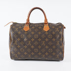Authentic Louis Vuitton Monogram Speedy 30 M41526 Handbag vintage 03A255720027