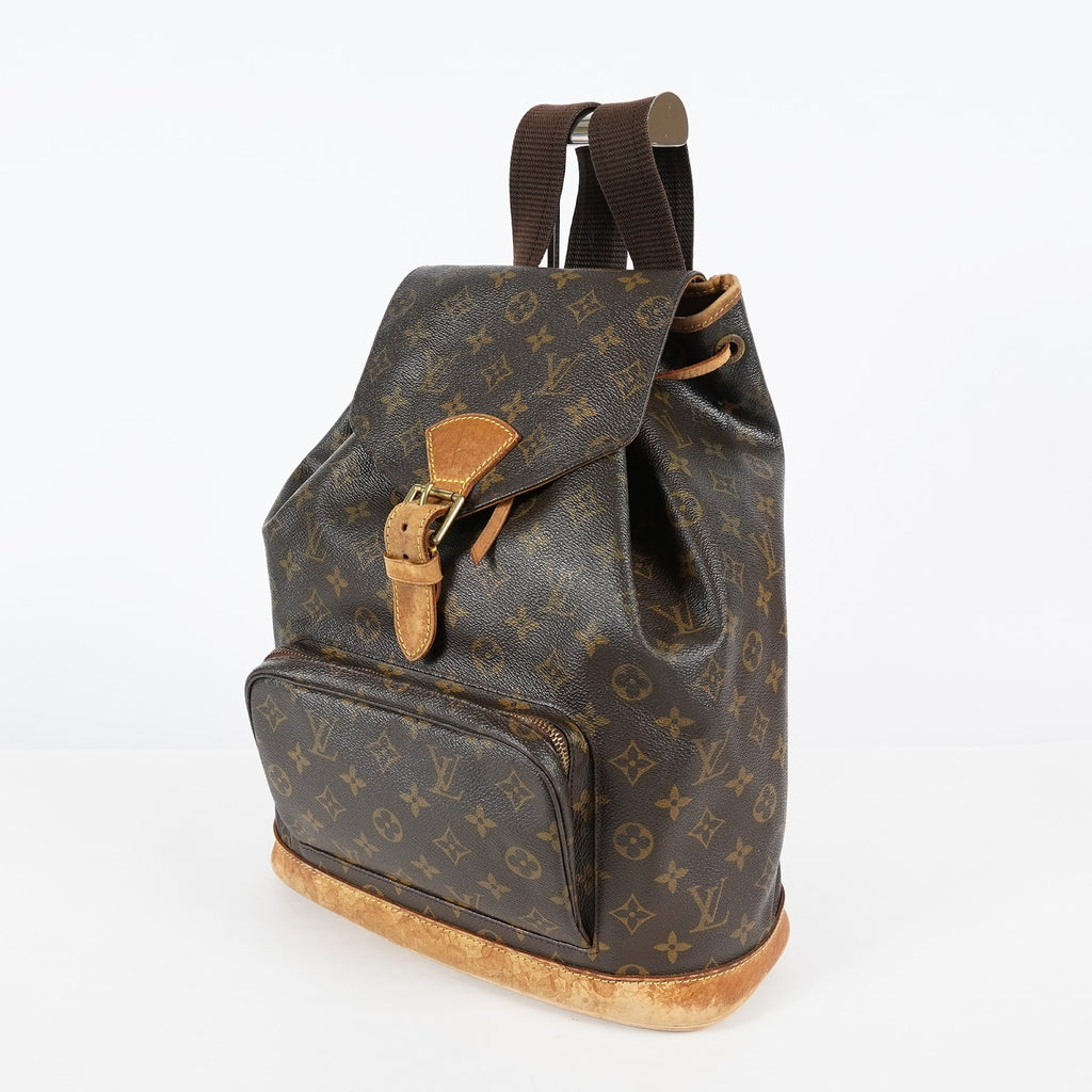 Louis Vuitton Montsouris GM Backpack Monogram Canvas Vintage M51135 08E134510008