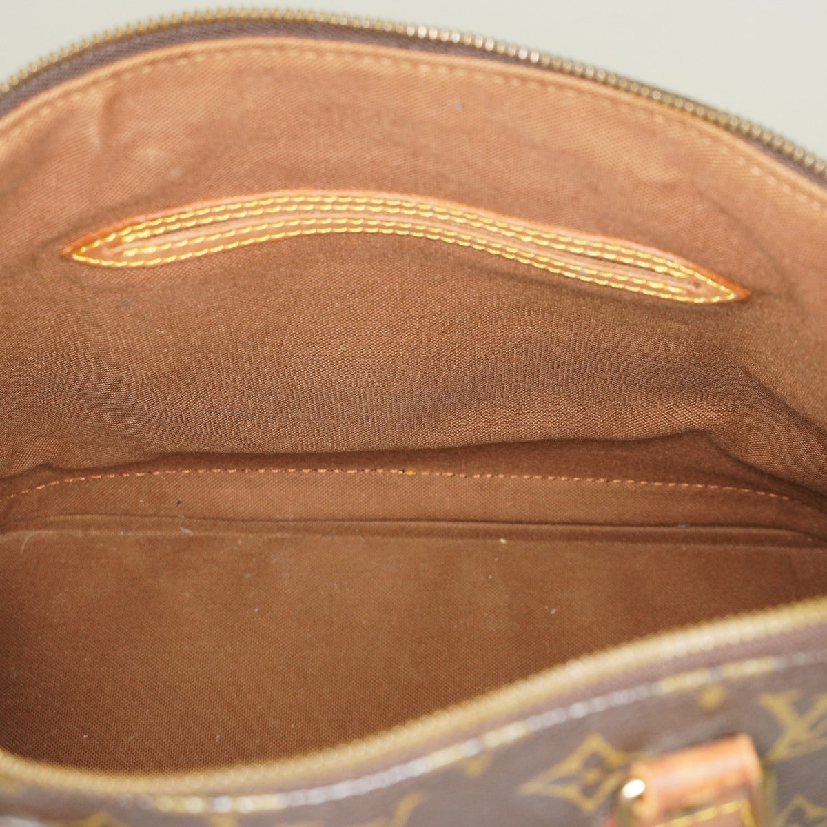 Louis Vuitton Alma PM Monogram Canvas Brown Handbag M51130 Vtg Used 08A242860003