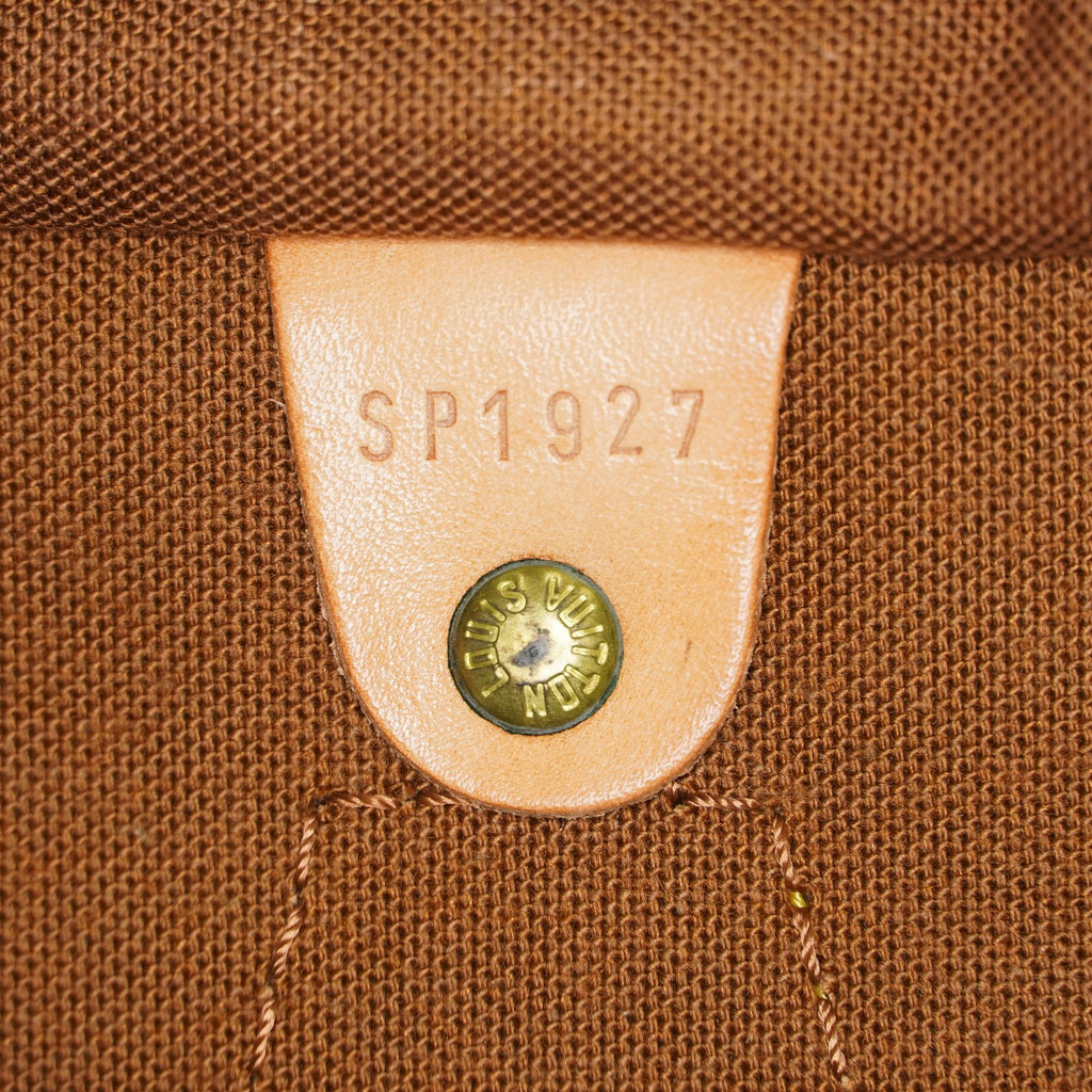 Louis Vuitton Speedy 35 Monogram Brown Canvas Handbag Used M41524 07A266864031