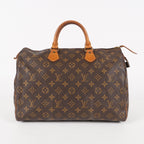 Authentic Louis Vuitton Monogram Speedy 35 Handbag vintage M41524 05E326050016