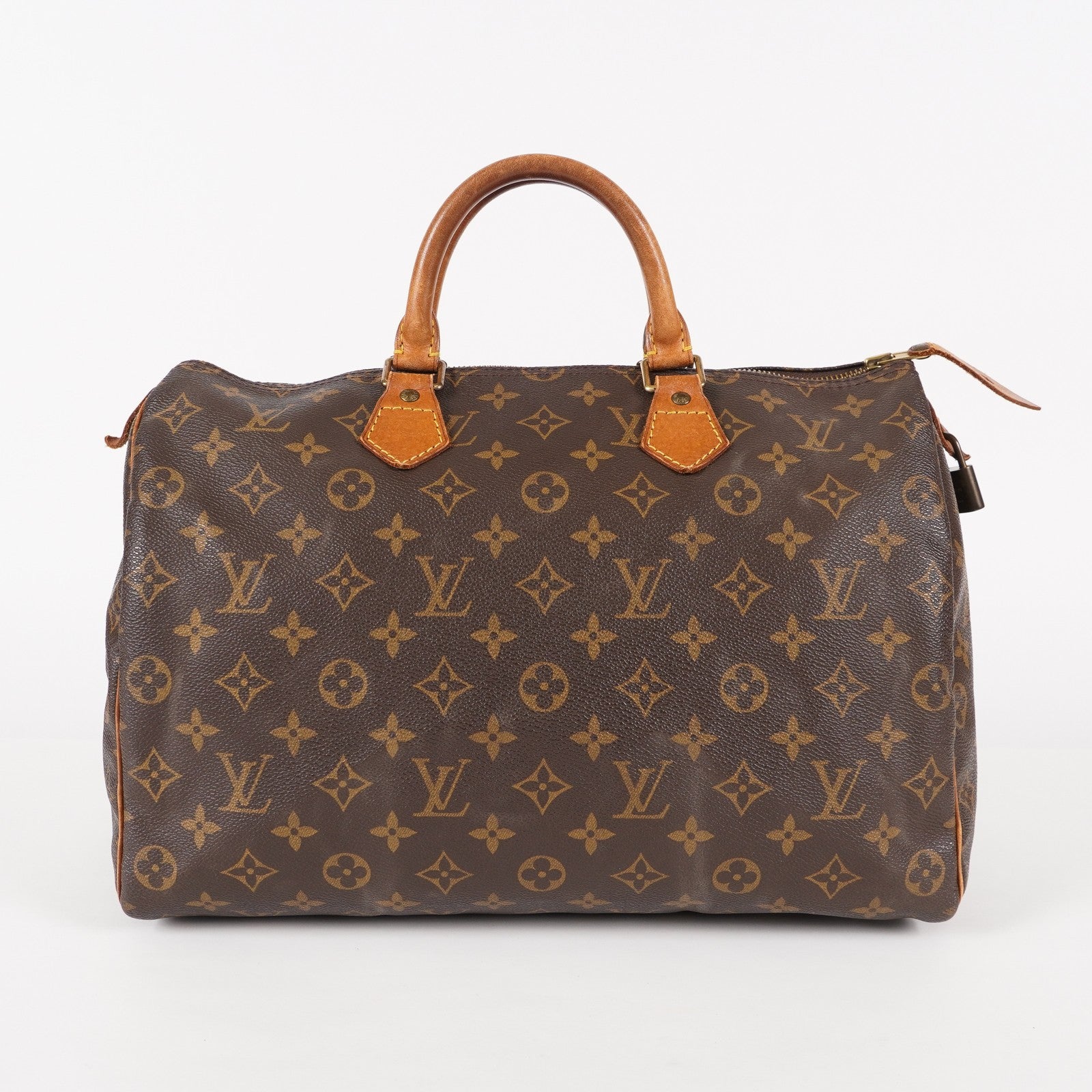Authentic Louis Vuitton Monogram Speedy 35 Handbag vintage M41524 05E326050016