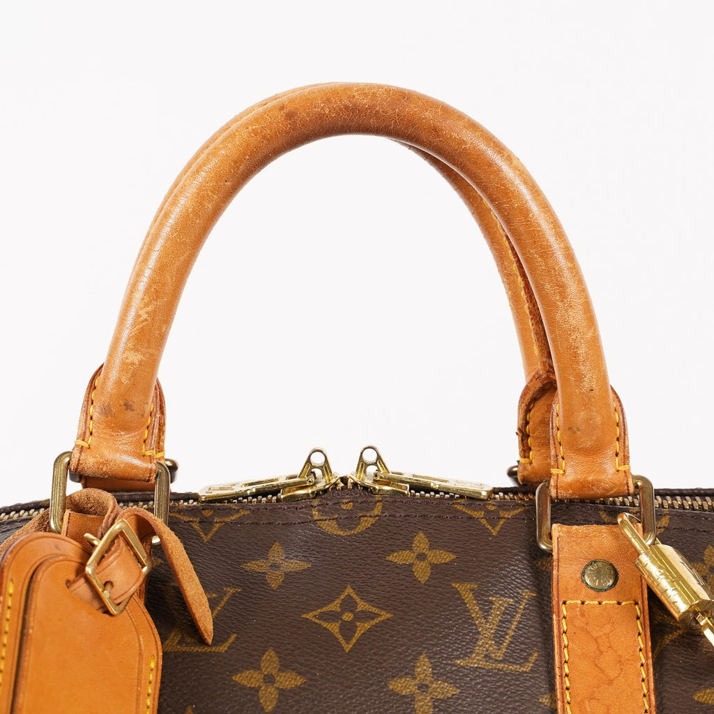 LOUIS VUITTON Keepall 50 Monogram Boston Bag Brown vintage M41426 03T125800006