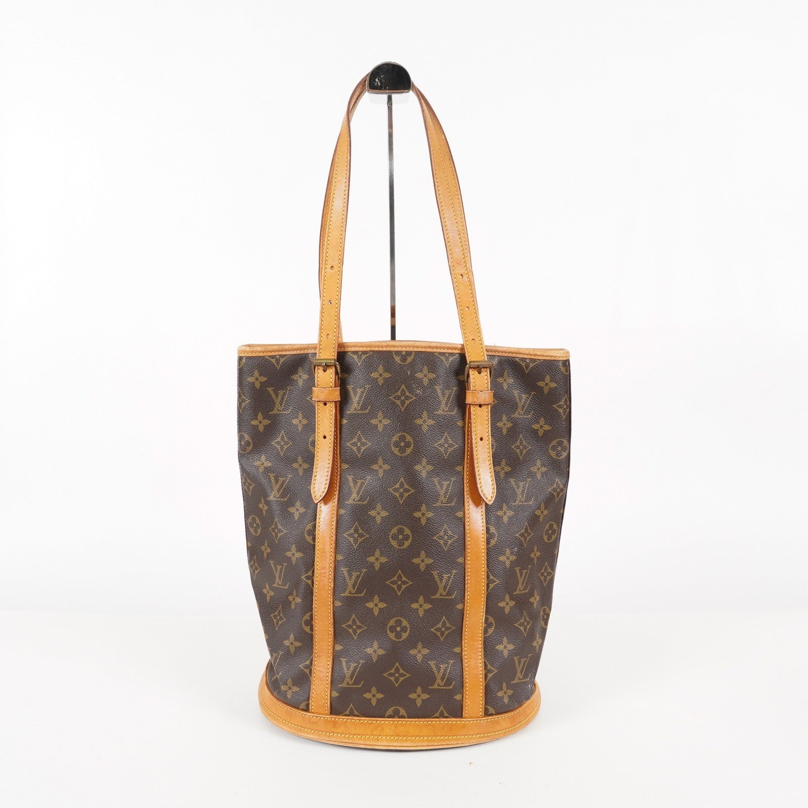 LOUIS VUITTON Monogram Bucket GM M42236 Shoulder Bag LV 05E162640029