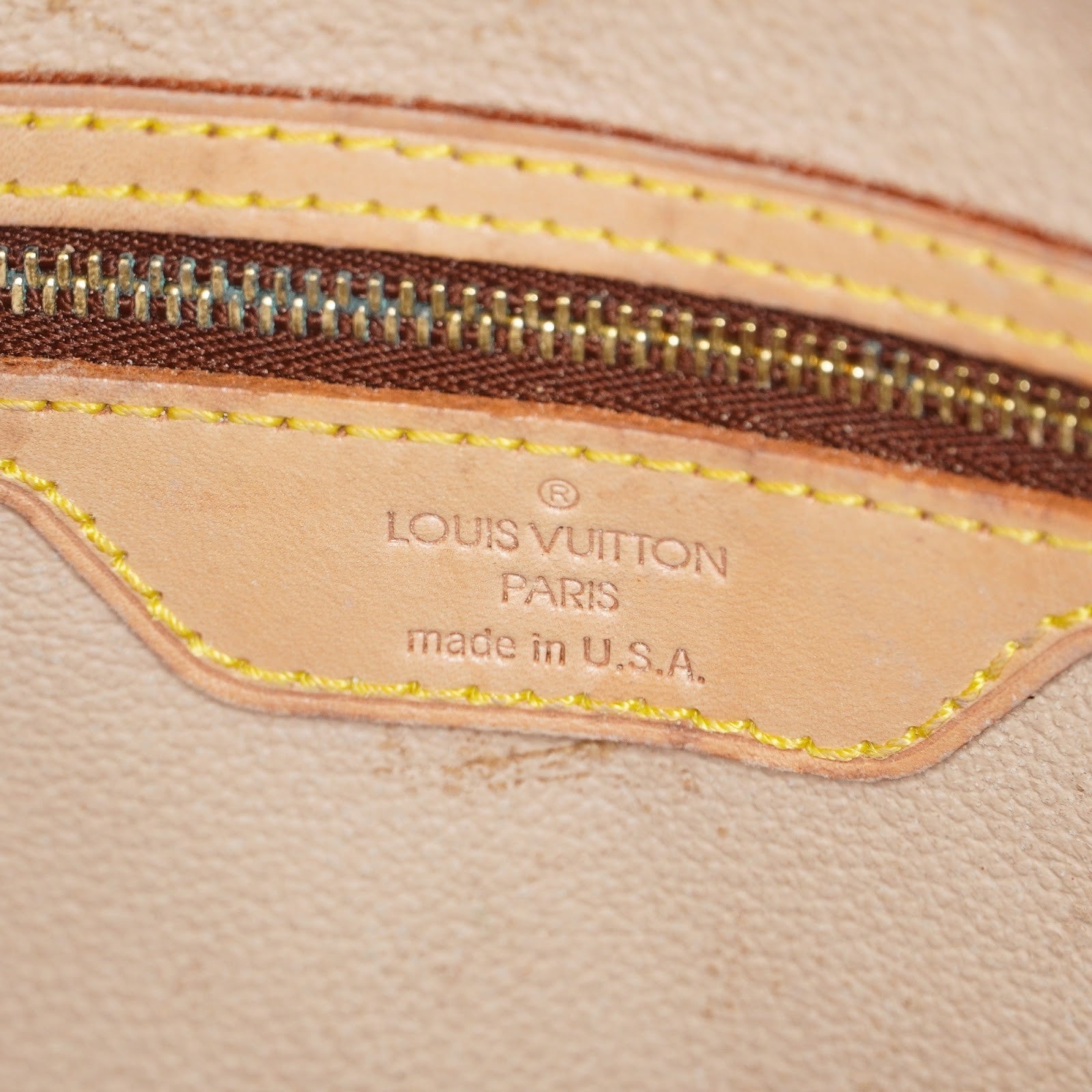 Louis Vuitton Bucket GM M42236 Monogram Canvas Brown Tote Bag Used 08E192750010