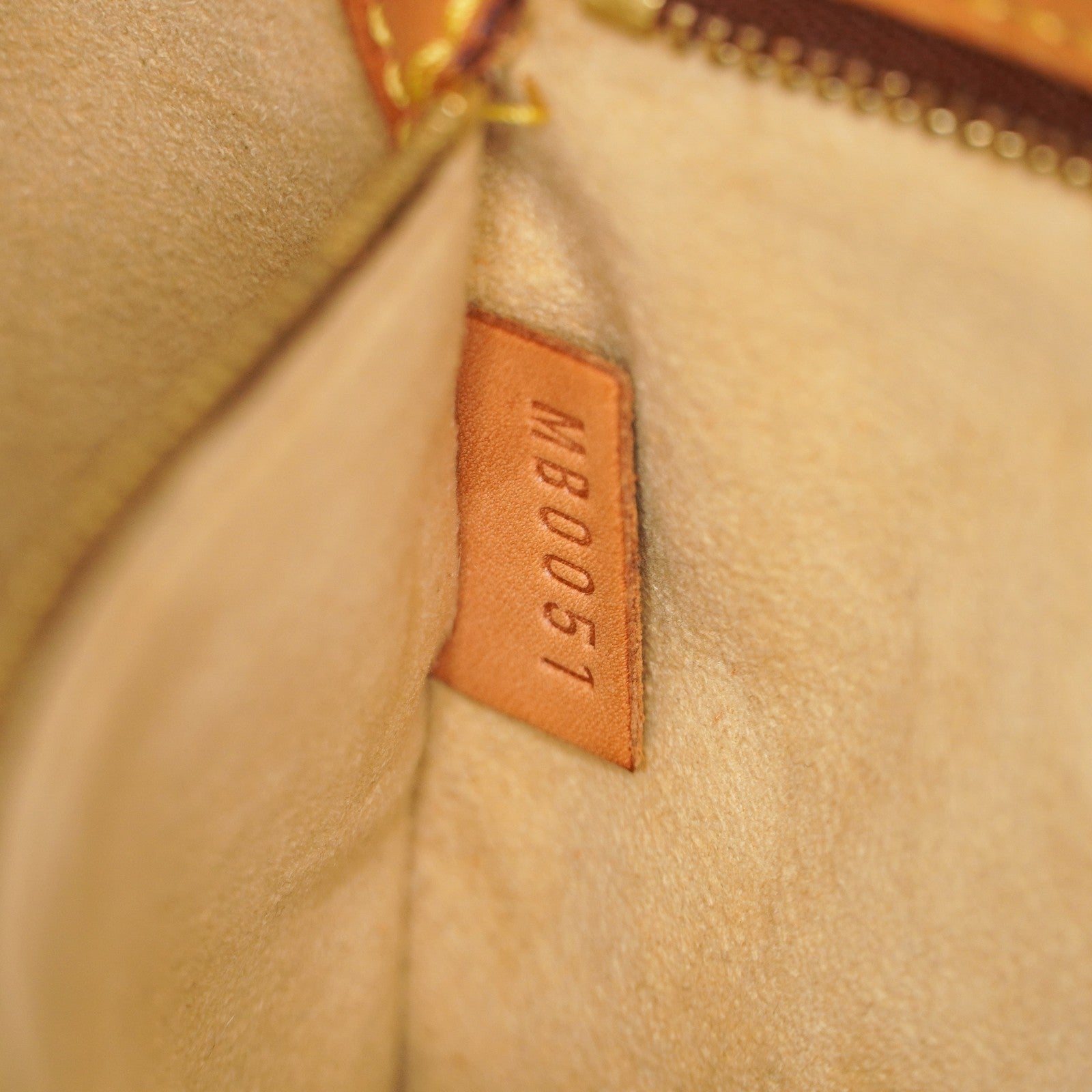 Louis Vuitton Babylone Monogram Shoulder Tote Bag Brown M51102 07E072200017