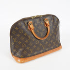 Louis Vuitton Alma PM M51130 Monogram Canvas Brown Bag Used Vintage 08A103088803