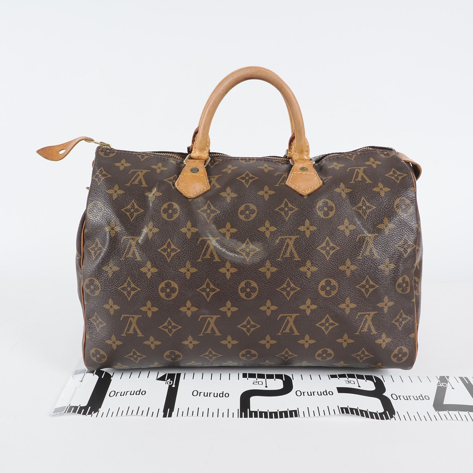 Authentic Louis Vuitton Monogram Speedy 35 M41524 Handbag vintage 04A295948807