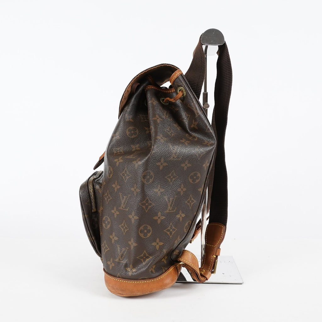 Louis Vuitton Montsouris GM Backpack Monogram Canvas Vintage M51135 08E294290010