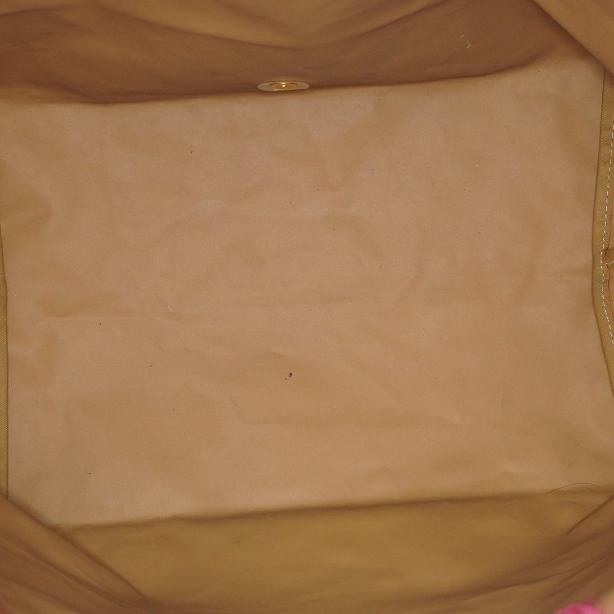 Longchamp Le Pliage Tote Bag Pink Nylon Leather Handbag Used XYZ273