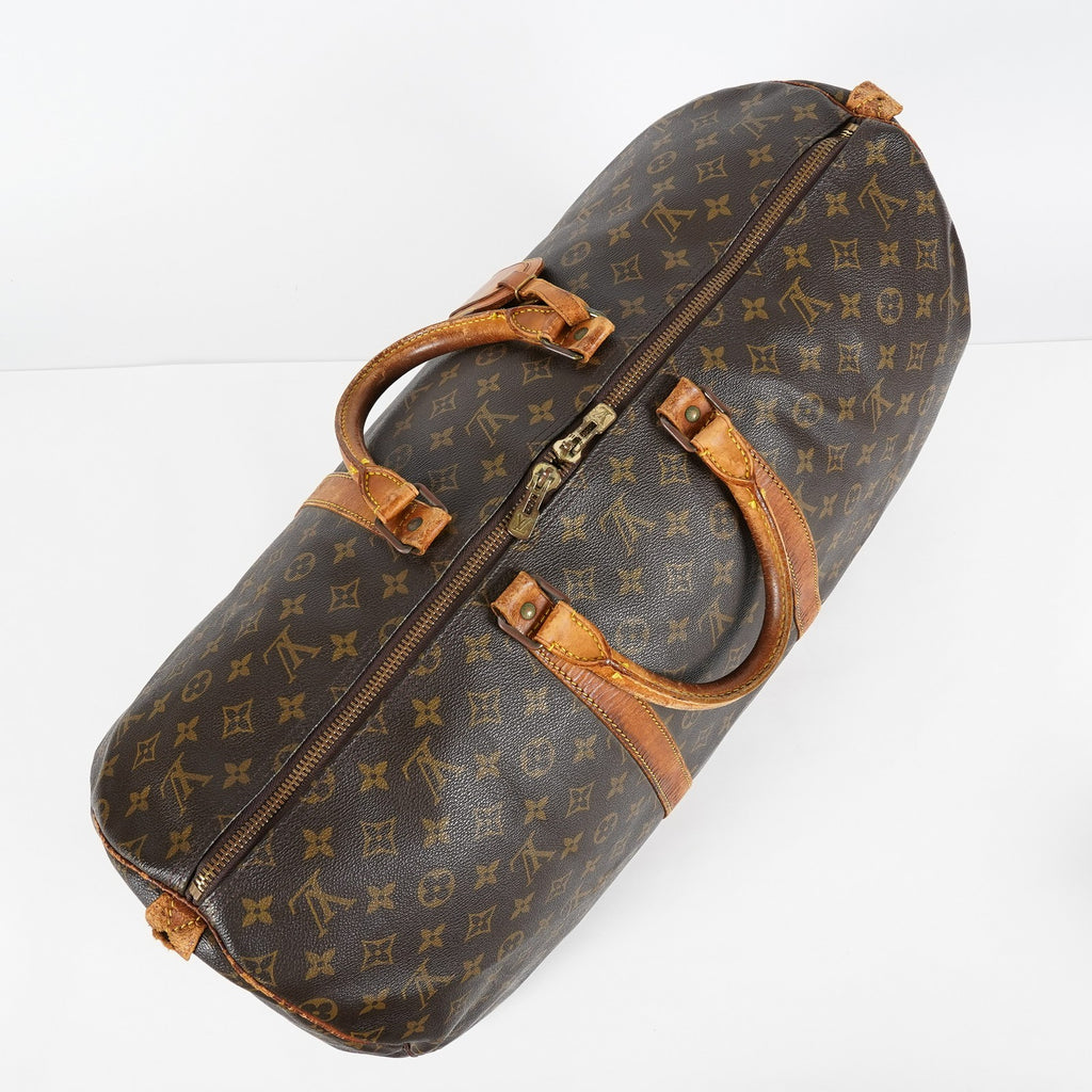 Louis Vuitton M41422 Monogram Keepall Bandouliere Boston Bag Used 07E033080027